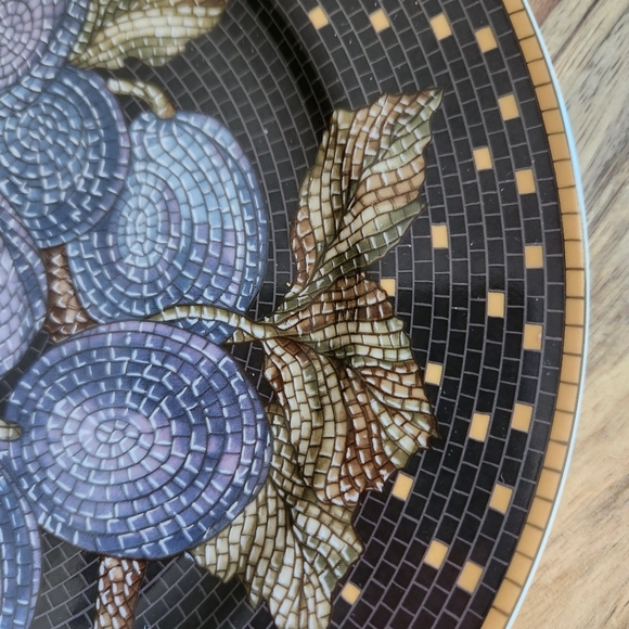 Sasaki Fruit Mosaic Luncheon Plate - Picture 2 of 6